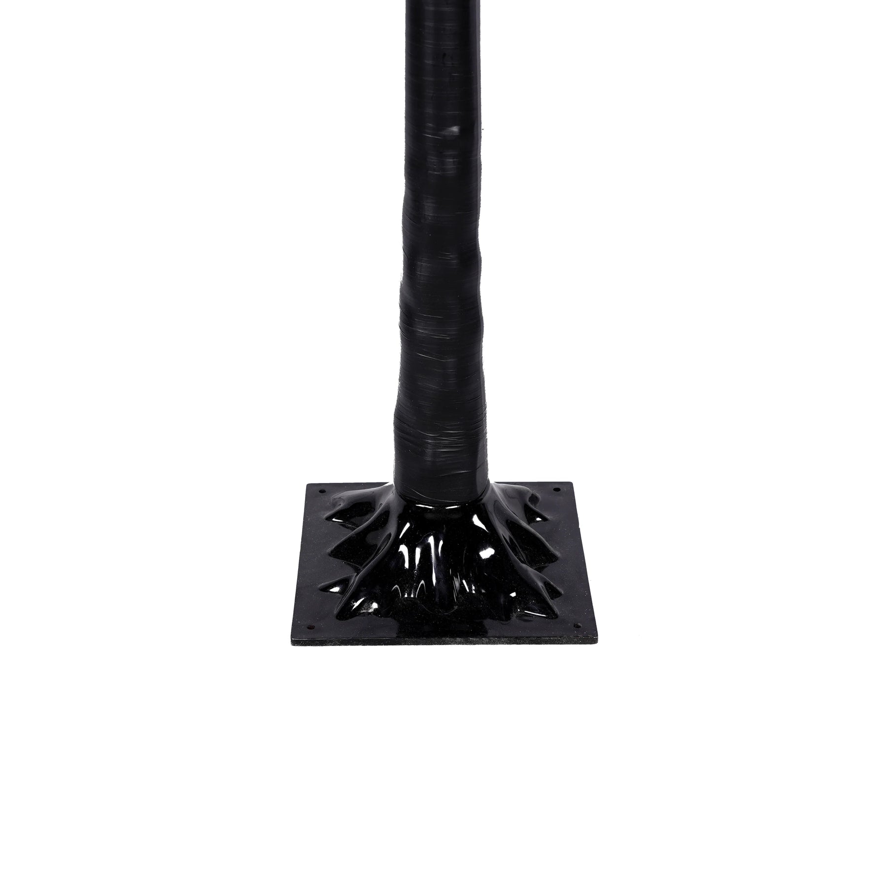 AECOJOY 3 Pac Christmas Tree with Purple Lights, 4FT 5FT and 6FT, Lighted Black Tree for Halloween Decoration